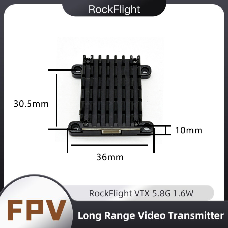 RockFlight TX663 VTX 5.8G 48CH - đánh giá và giá Drone Racing Transmitter
