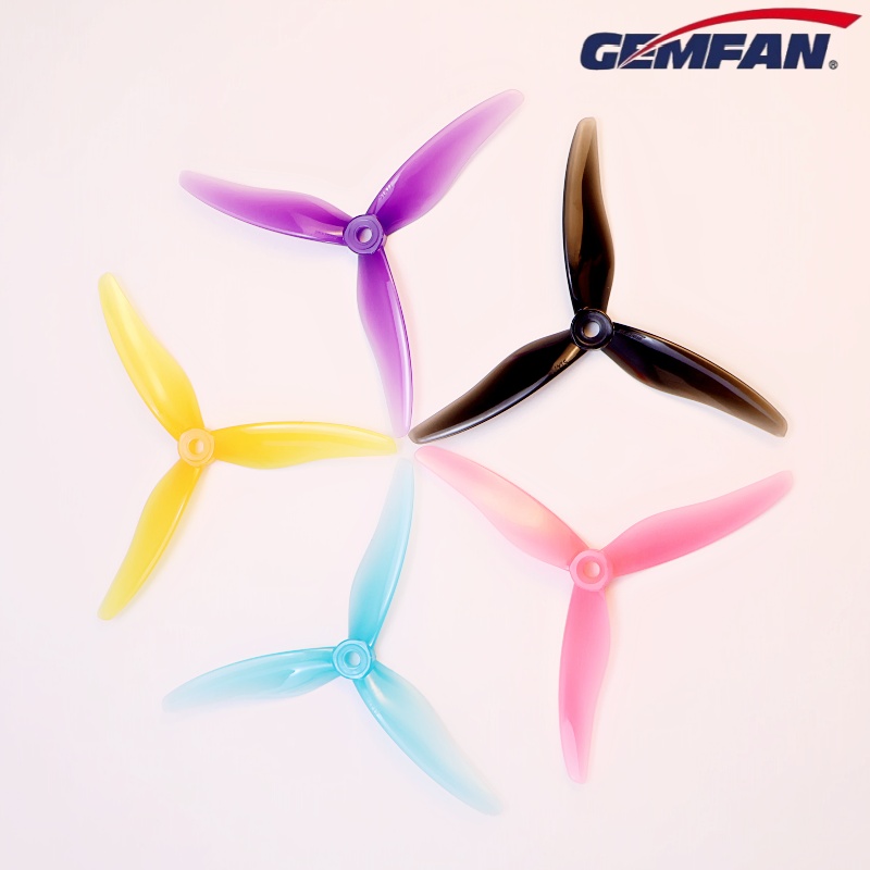 New 4 Pair Gemfan 51477 5inch  - đánh giá và giá Drone Racing Propeller