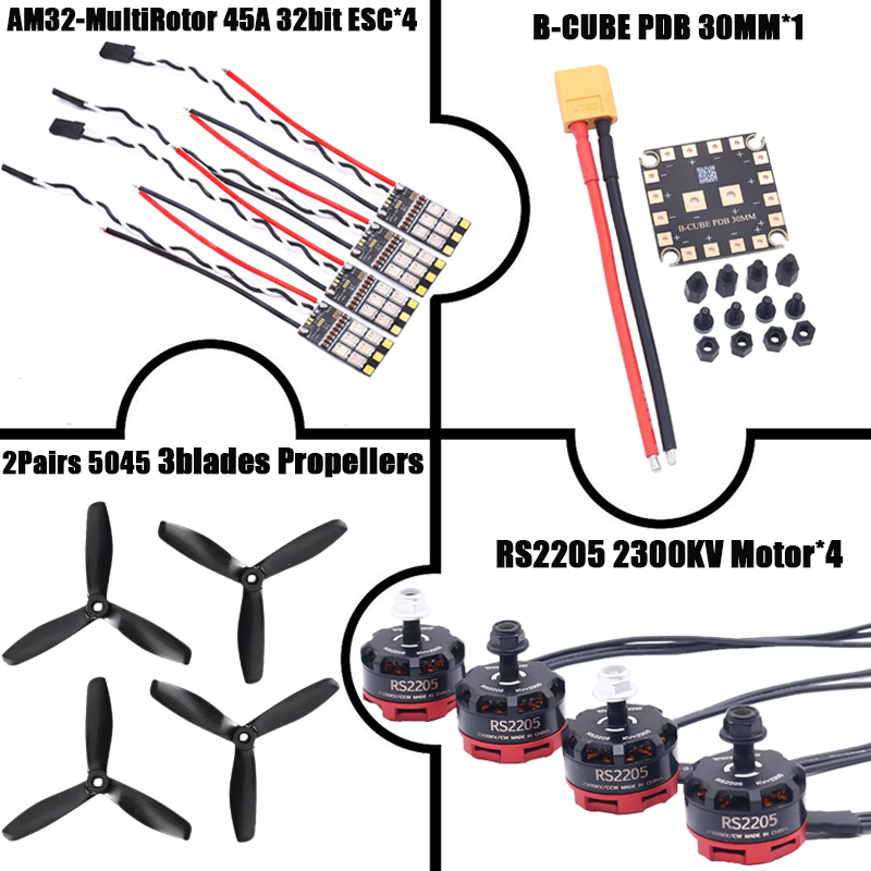RS2205 2205 2300KV CW CCW Brus - đánh giá và giá Drone Racing Esc