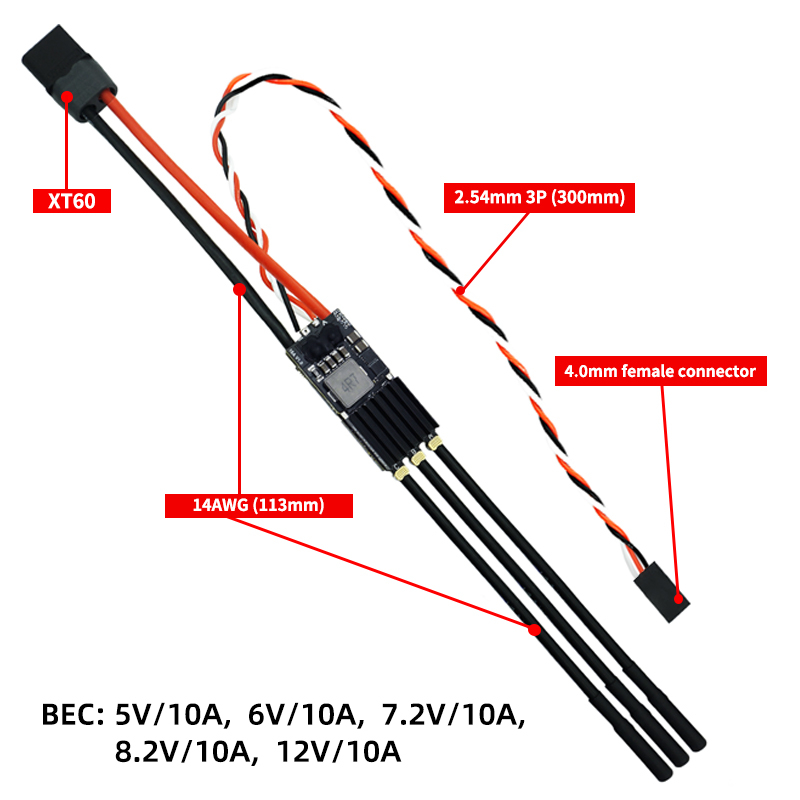 SEQURE 28120 120A Brushless ES - đánh giá và giá Drone Racing Esc