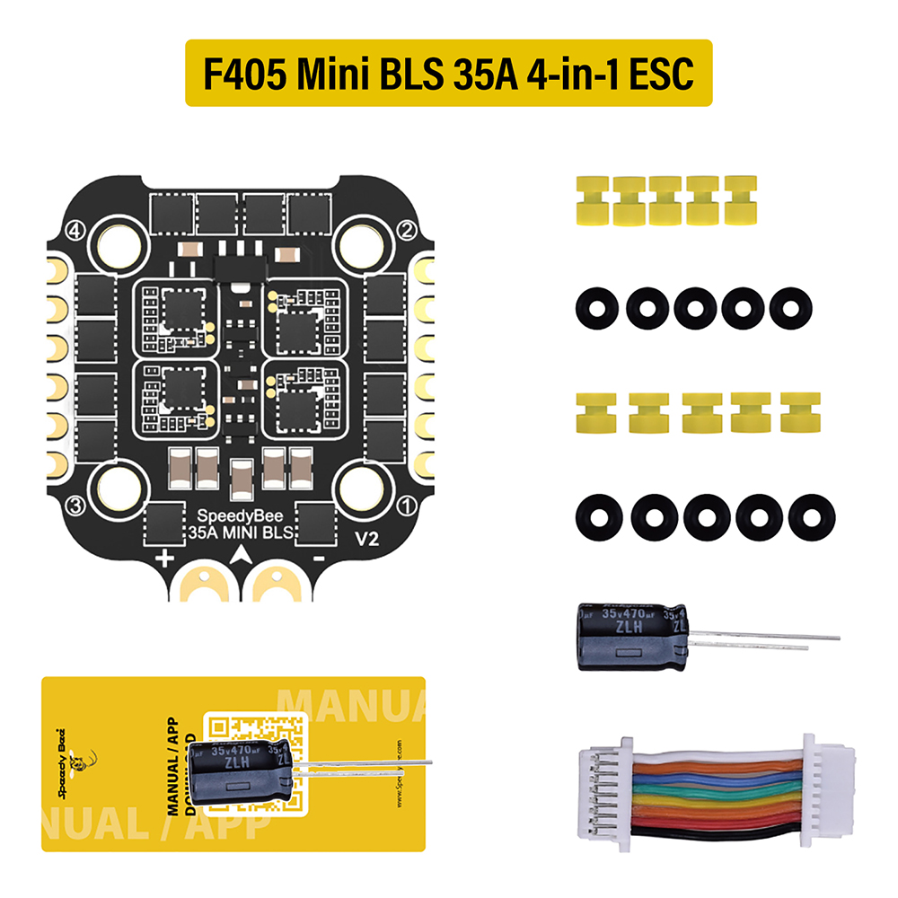 F405 MINI SpeedyBee F405 Mini  - đánh giá và giá Drone Racing Esc